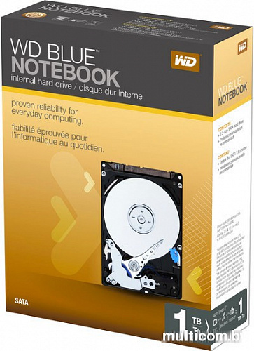 Жесткий диск WD Blue 1TB [WD10SPZX]