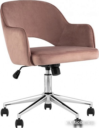 Офисное кресло Stool Group Кларк велюр (розовый)
