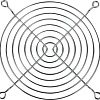 Решетка для вентилятора Arctic Fan Grill 140 mm ACFAN00088A