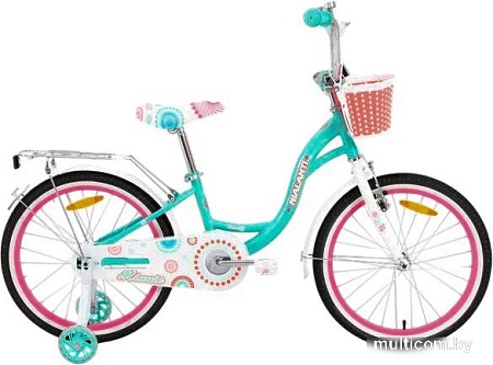 Детский велосипед Nialanti Minnie 16 2025 (бирюзовый, разобранный)