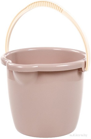 Ведро Полесье №10 04809 (12 л, темно-кремовый)