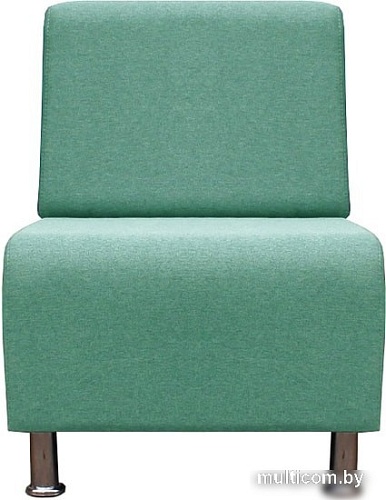 Интерьерное кресло Brioli Руди (рогожка, J14 голубой)