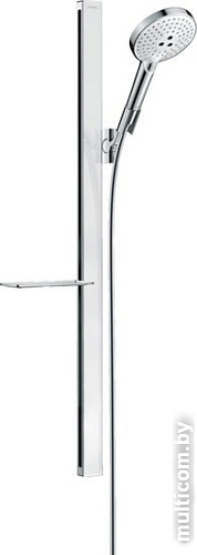 Душевой гарнитур Hansgrohe Raindance Select S 120 27648400 (белый/хром)