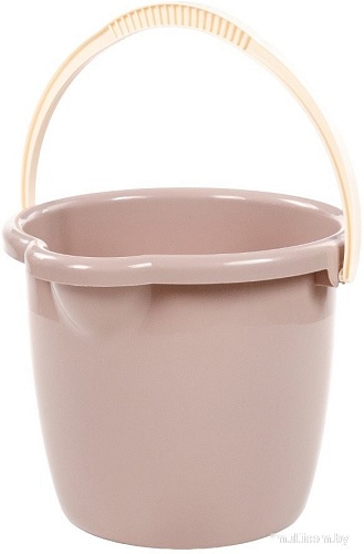 Ведро Полесье №10 04809 (12 л, темно-кремовый)