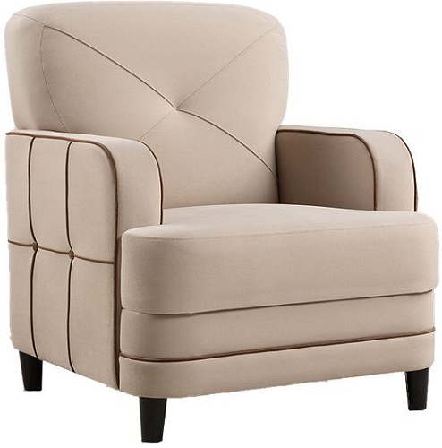 Интерьерное кресло Нижегородмебель Черри Н ТК 284 (светло-бежевый)