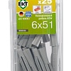 Дюбель распорный ЕКТ B006260 (25 шт)