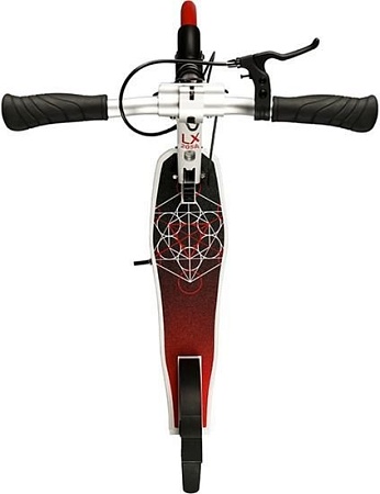 Двухколесный подростковый самокат Maxiscoo LX-205A MSC-LX205A-R (красный)