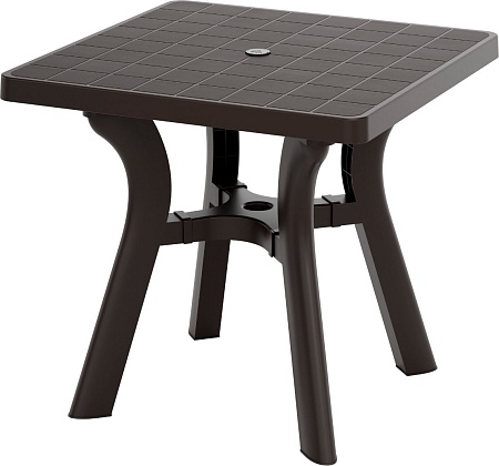 Стол Альтернатива Атлант квадратный М8941 (мокко)