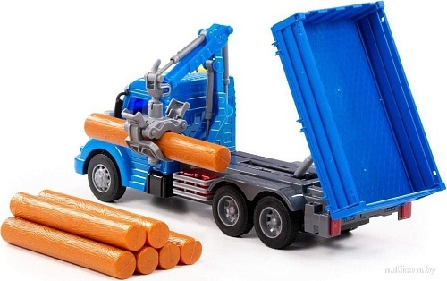 Самосвал Полесье Профи 96135 (синий)