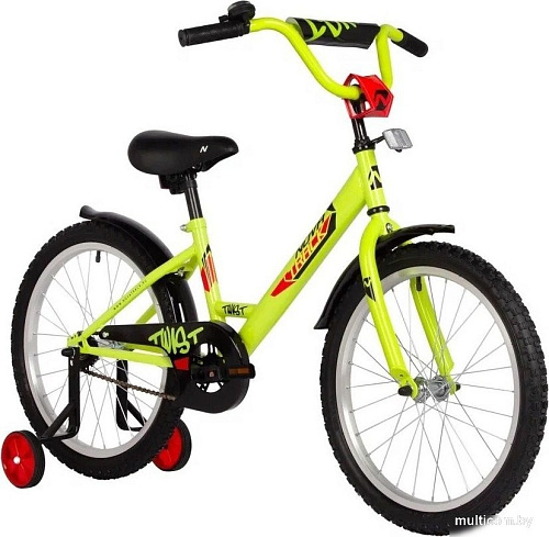 Детский велосипед Novatrack Twist 20 201TWIST.GN5 (разобранный, зеленый)