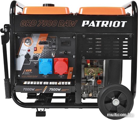 Дизельный генератор Patriot GRD 7500DAW