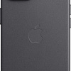Чехол для телефона Apple MagSafe FineWoven Case для iPhone 15 (черный)