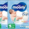 Подгузники Moony NB Giga до 5 кг (216 шт)