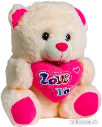 Классическая игрушка Sima-Land Медведь с сердцем 4471242