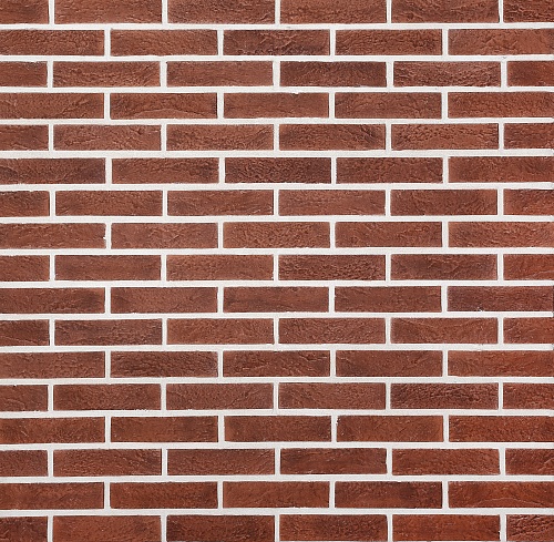 Декоративный кирпич Подворье Феодал Кирпич Римский рядовой (темно-терракотовый)