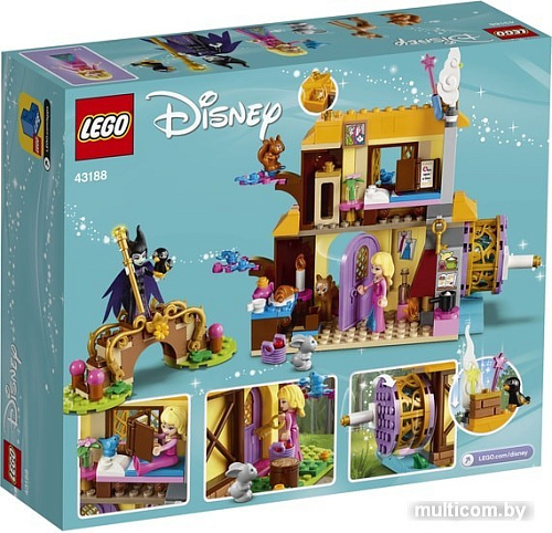 Конструктор LEGO Disney Princess 43188 Лесной домик Спящей Красавицы