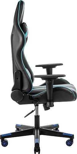Игровое (геймерское) кресло Mio Tesoro Control 8051 (черный/синий)