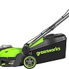 Газонокосилка Greenworks GD40LM411K5 2521007UG (с 1-им АКБ)