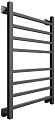 Полотенцесушитель Двин Plaza L 80x50 (черный матовый)