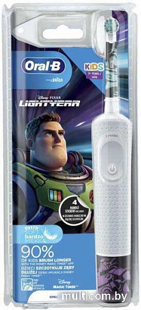 Электрическая зубная щетка Oral-B Vitality D100 Kids Lightyear