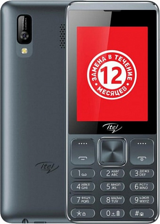 Мобильный телефон Itel IT6320 (серый)