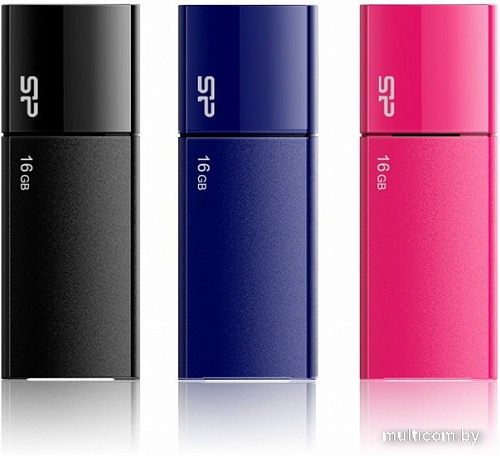 USB Flash Silicon-Power Ultima U05 16GB Blue (SP016GBUF2U05V1D)