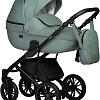 Универсальная коляска Indigo Mio ECO (2 в 1, 03/шалфей кожа)