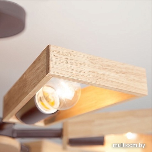 Люстра средней высоты Евросвет Klark 70056/6 (кофе)