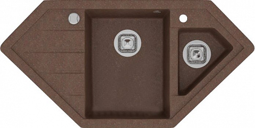 Кухонная мойка Tolero R-114 (коричневый)