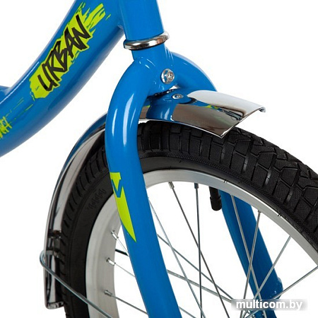 Детский велосипед Novatrack Urban 18 2022 183URBAN.BL22 (голубой)