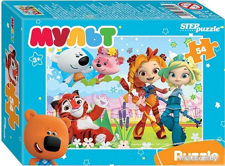 Пазл Step Puzzle Любимые герои 71181 (в ассортименте, 54 эл)