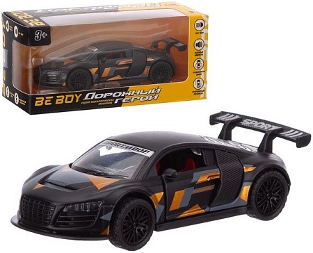 Легковой автомобиль BeBoy IT108863 (черный/оранжевый)