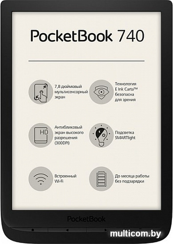 Электронная книга PocketBook 740 (черный)