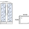 Душевая кабина River Мономах 100/80/24 МЗ R