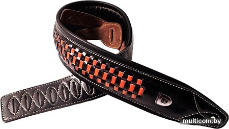 Ремень для гитары Soldier STPGL0614 (черный/желтый)