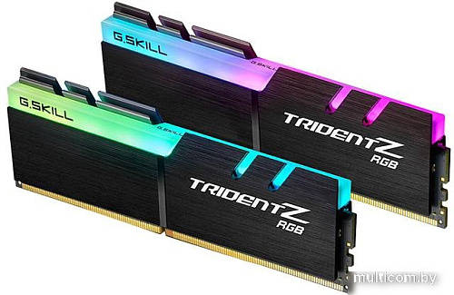 Оперативная память G.Skill Trident Z RGB 2x32ГБ DDR4 4400 МГц F4-4400C19D-64GTZR