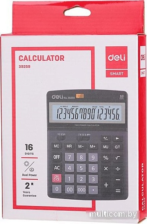 Бухгалтерский калькулятор Deli 39259