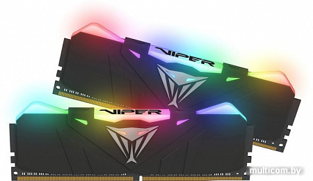 Оперативная память Patriot Viper RGB 2x16GB DDR4 PC4-28800 PVR432G360C8K