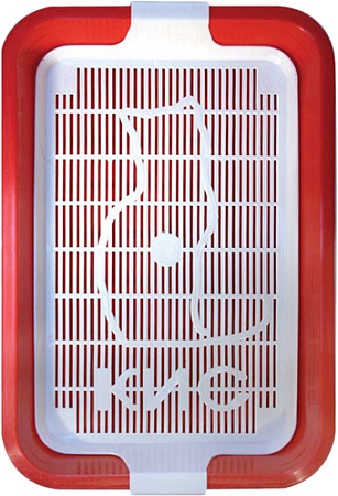 Туалет-лоток ZooExpress Кис 11040 (большой, цвет в ассортименте)