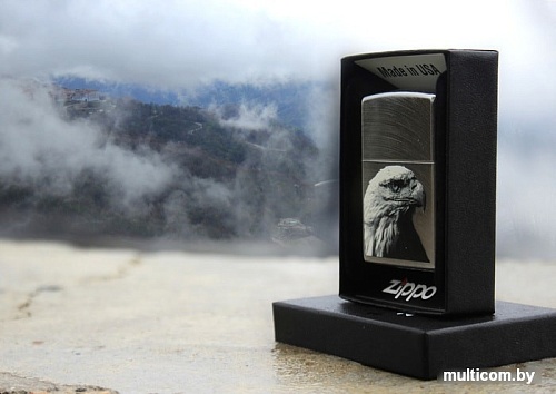 Зажигалка Zippo Chrome Arch 24647 Eagle Head