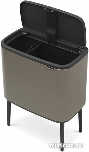 Brabantia Bo Touch Bin 11+23 л (платиновый)