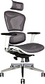 Кресло Norden Hero White YS-0810H-T(E+E)W (белый/серый)
