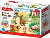 Мозаика/пазл Baby Toys First Puzzle. Кто живет в Деревне 04189