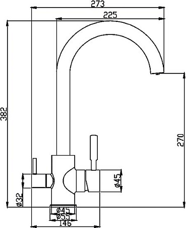 Смеситель Haiba HB76840