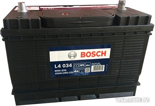 Автомобильный аккумулятор Bosch L4 034 0092L40340 (105 А&middot;ч)
