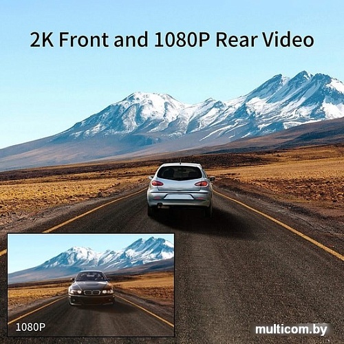 Видеорегистратор-GPS информатор (2в1) 360 G500H