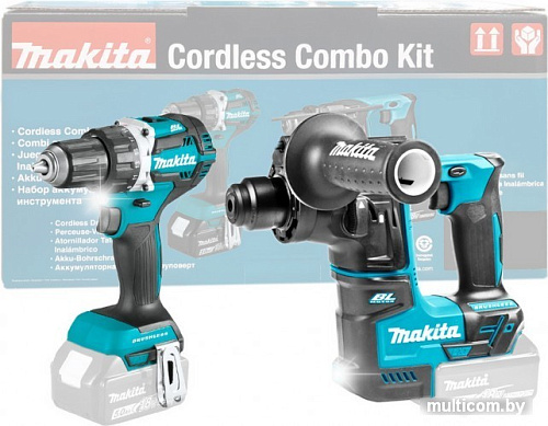 Makita DLX2271 (шуруповерт, перфоратор, без АКБ)