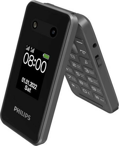 Кнопочный телефон Philips Xenium E2602 (темно-серый)