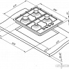 Варочная панель Darina 1T1 BGM341 12 X