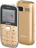 Мобильный телефон Maxvi B6 (золотистый)